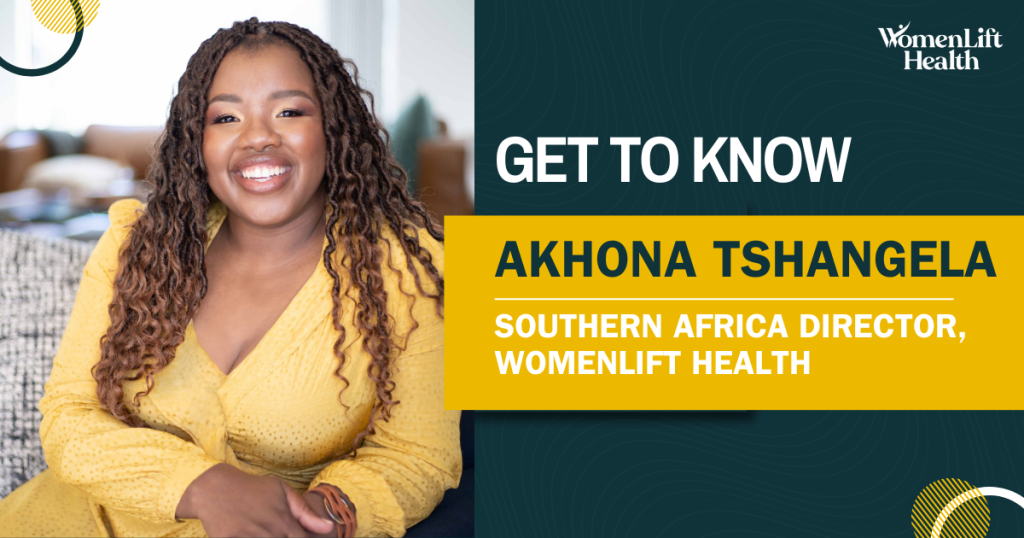 Akhona Tshangela, Southern Africa Director