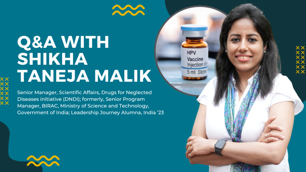Q&A with Shikha Taneja Malik: Raising awareness of the HPV vaccine and cervical cancer among adolescent girls and their parents in India