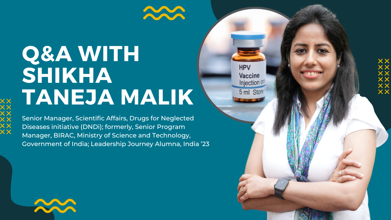 Q&A with Shikha Taneja Malik: Raising awareness of the HPV vaccine and cervical cancer among adolescent girls and their parents in India